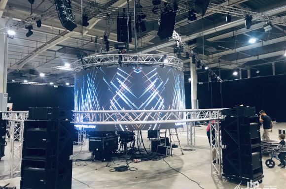 Circular LED Screen CSD